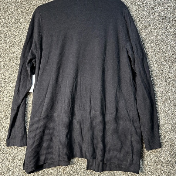 NWT Croft & Barrow Classic open front cardigan SZ XXL - Picture 3 of 5